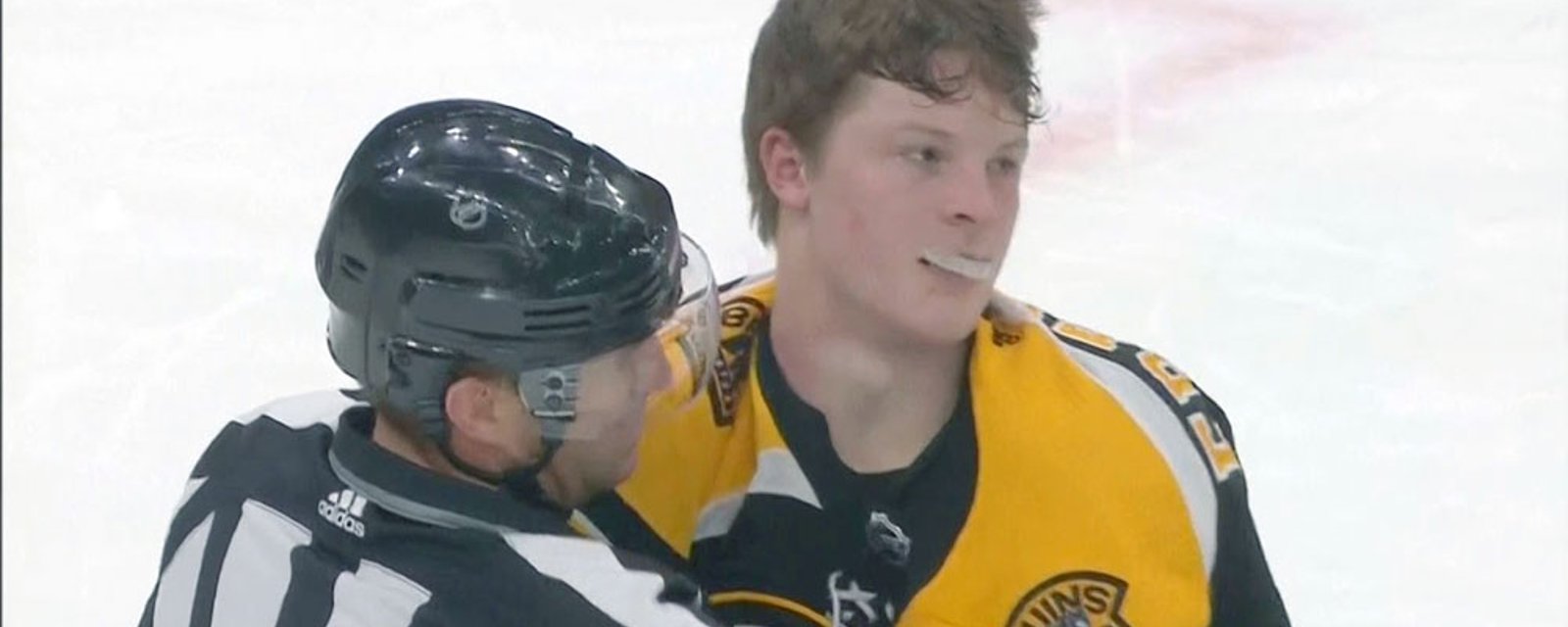 ICYMI: Bruins first rounder Trent Frederic KOs opponent with huge right hand