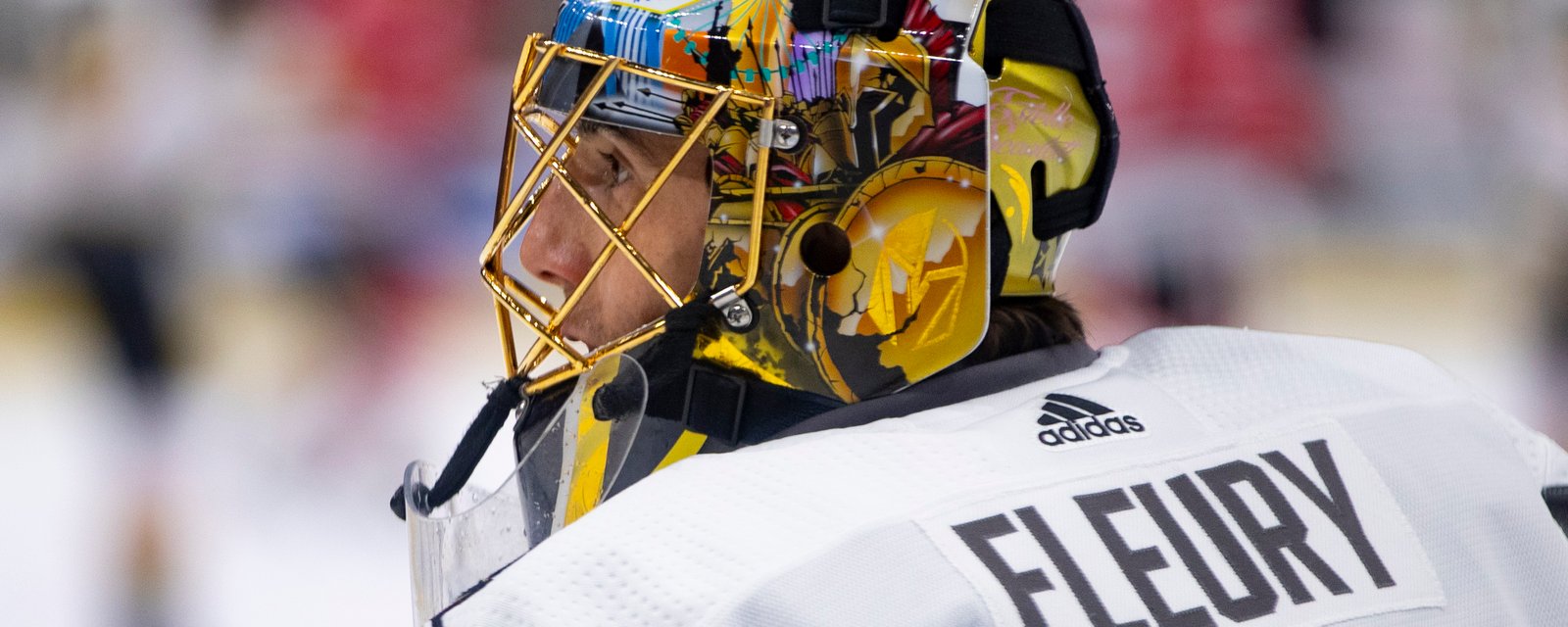 Emergency call up to Vegas as Fleury misses practice