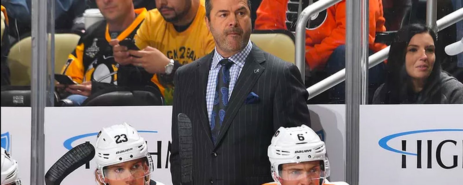 Vigneault rips Flyers after embarrassing loss to Penguins, threatens major changes