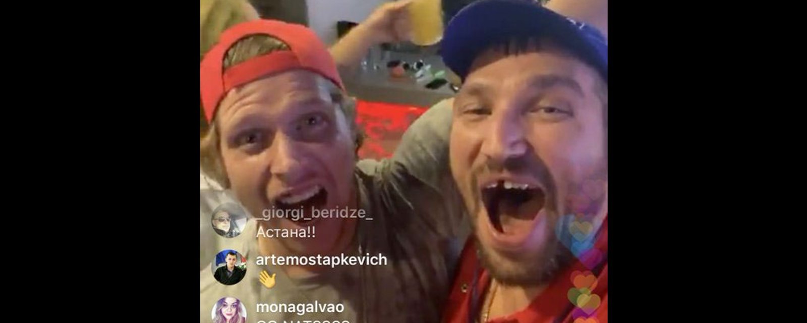 Ovechkin and the Caps go absolutely bananas after Nationals win Game 7 of the World Series