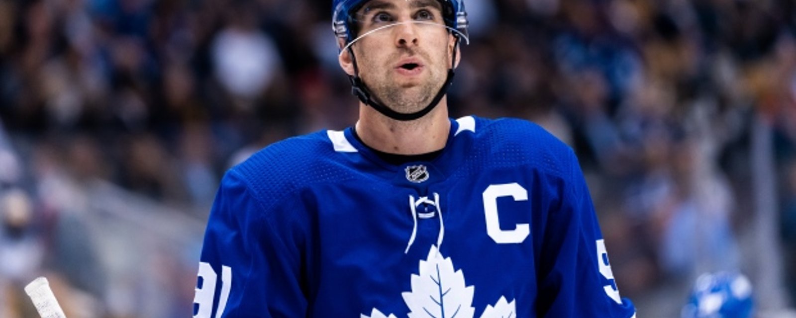 Tavares surprisingly out of Leafs lineup tonight 