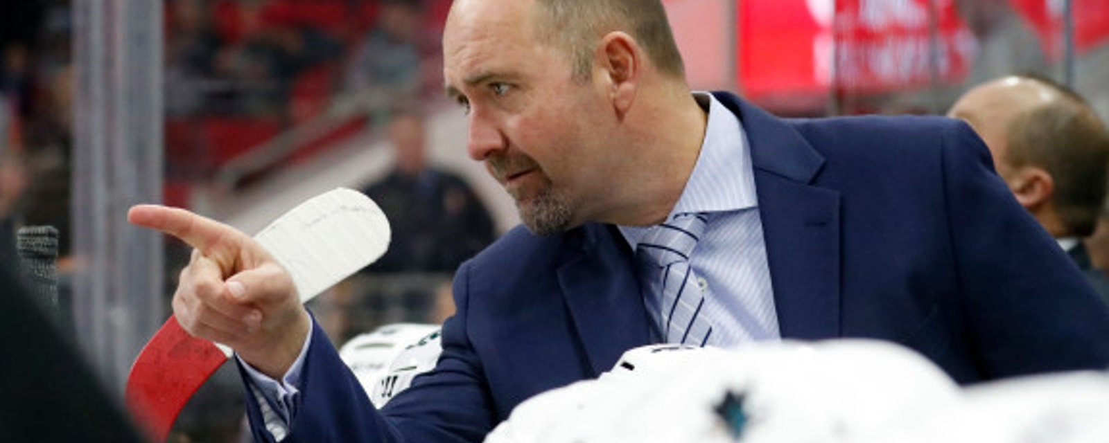 Sharks’ DeBoer asks why he hasn’t been fired yet! 