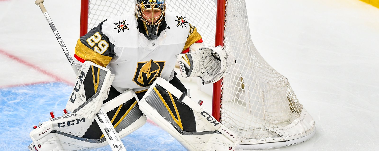 Fleury out for the game against the Jets