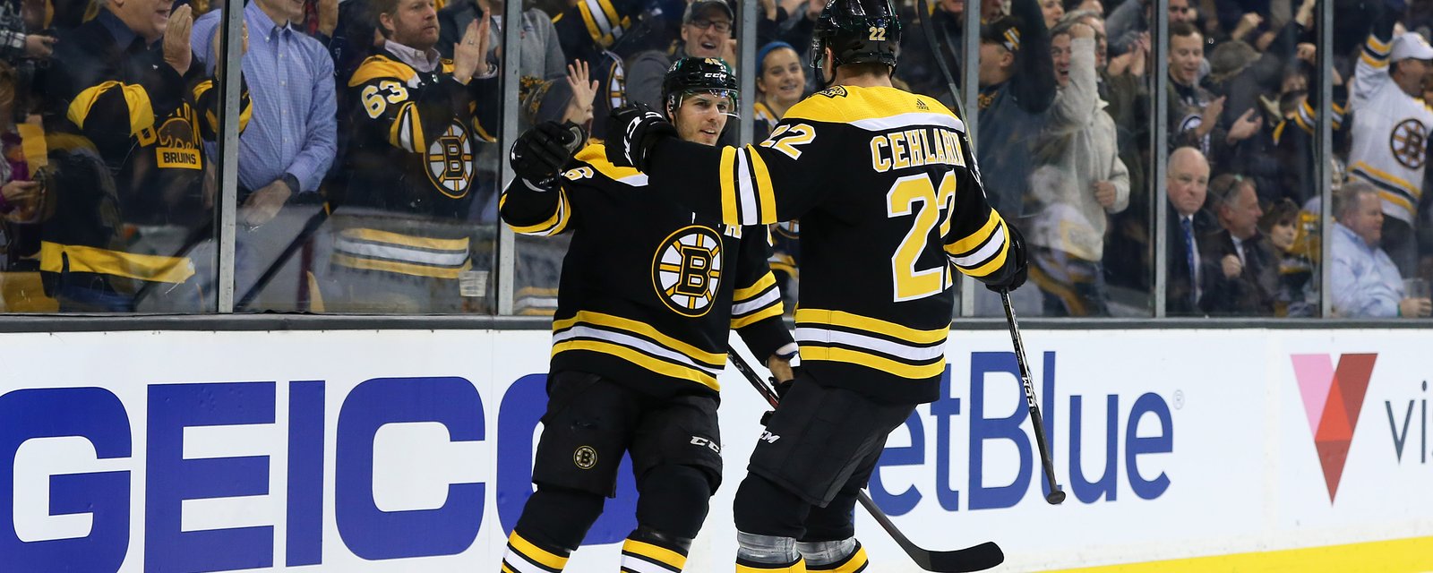 Bruins make significant changes ahead of game against Red Wings