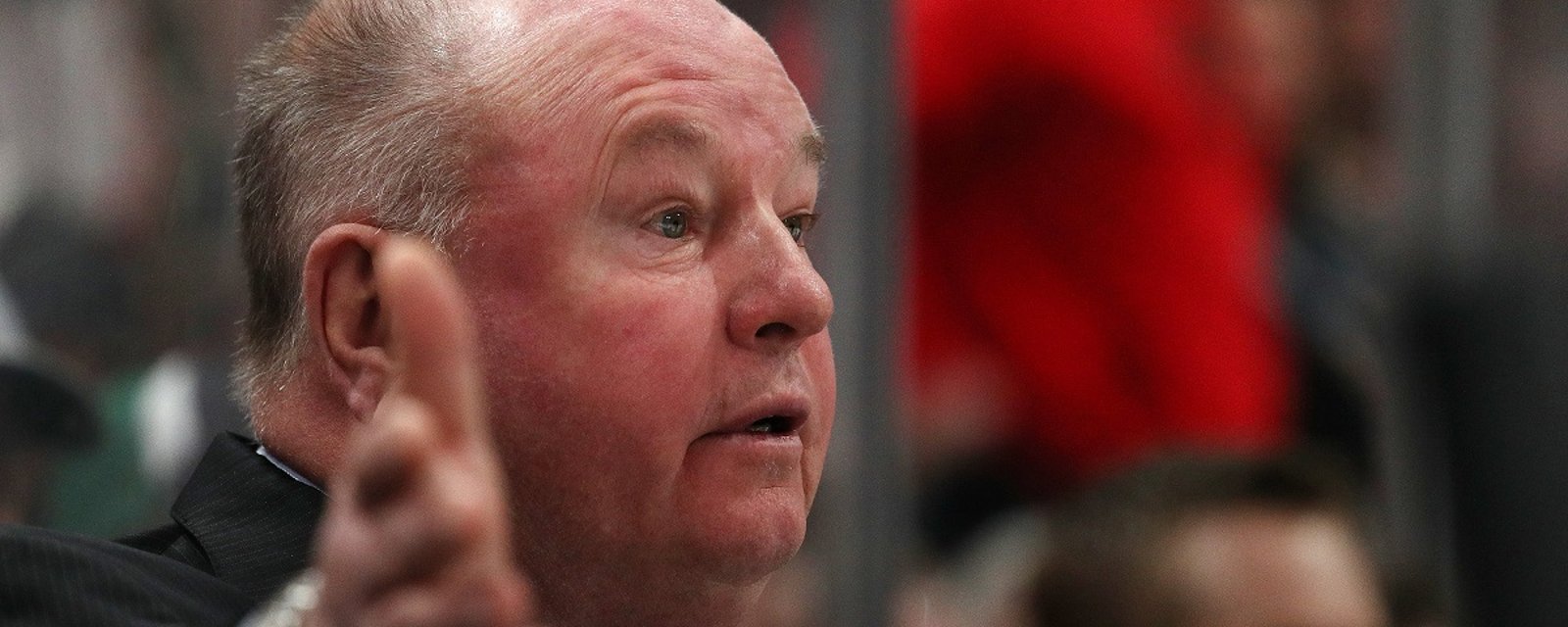 Bruce Boudreau admits that he knows he is on the hot seat.
