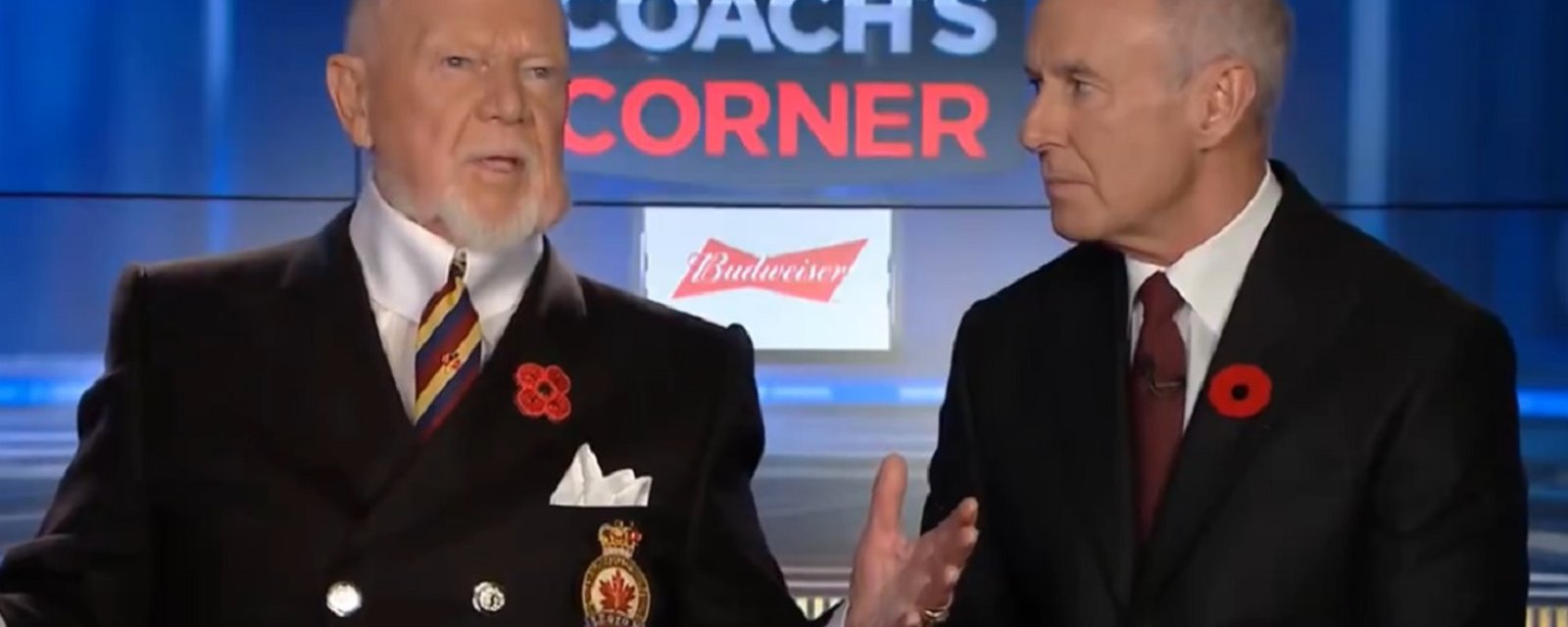 Ron MacLean issues an apology and condemns Don Cherry's Remembrance Day comments.