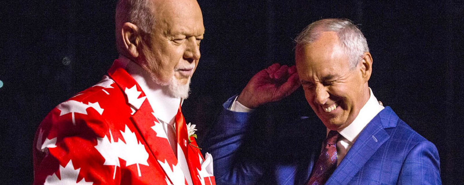 Don Cherry is disappointed in Ron MacLean! 