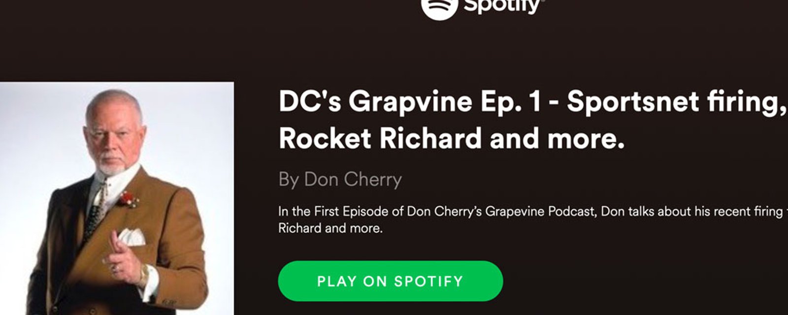 Don Cherry’s Grapevine Podcast is live!