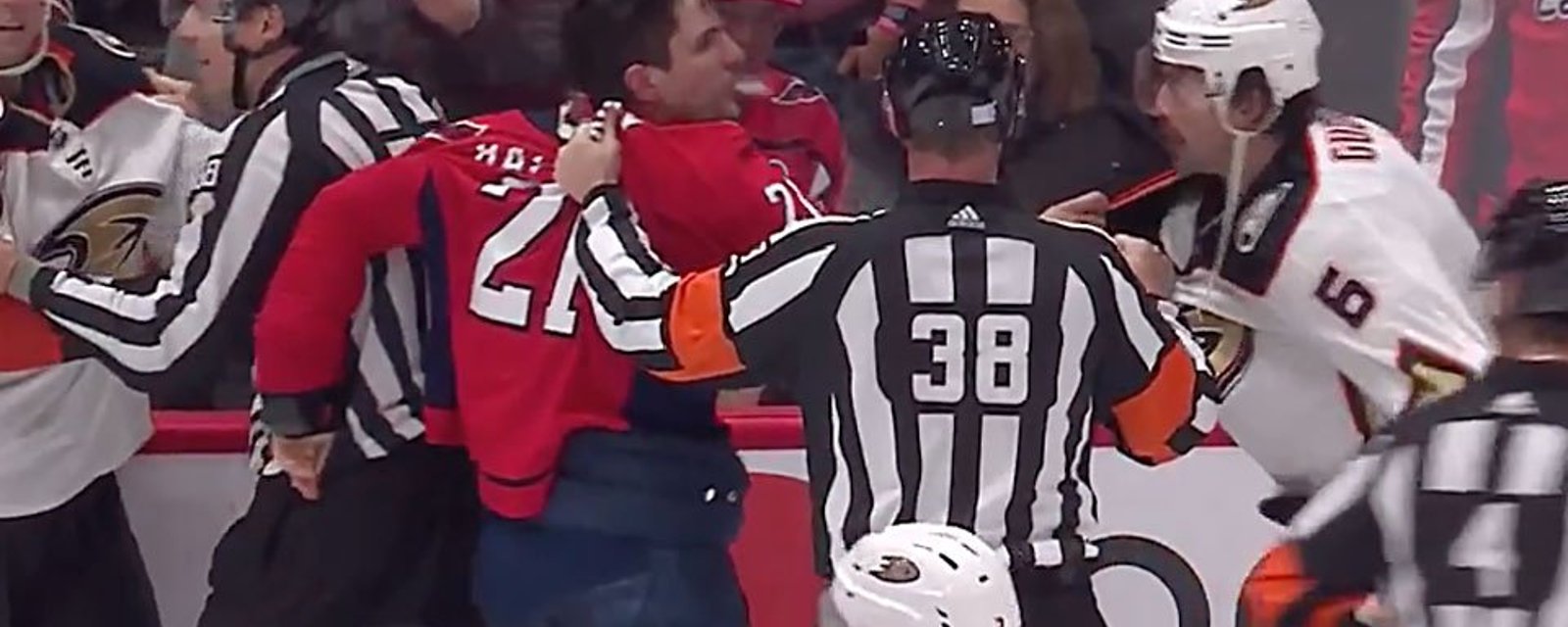 Breaking: Multiple-game suspension for Hathaway for spitting on Gudbranson 
