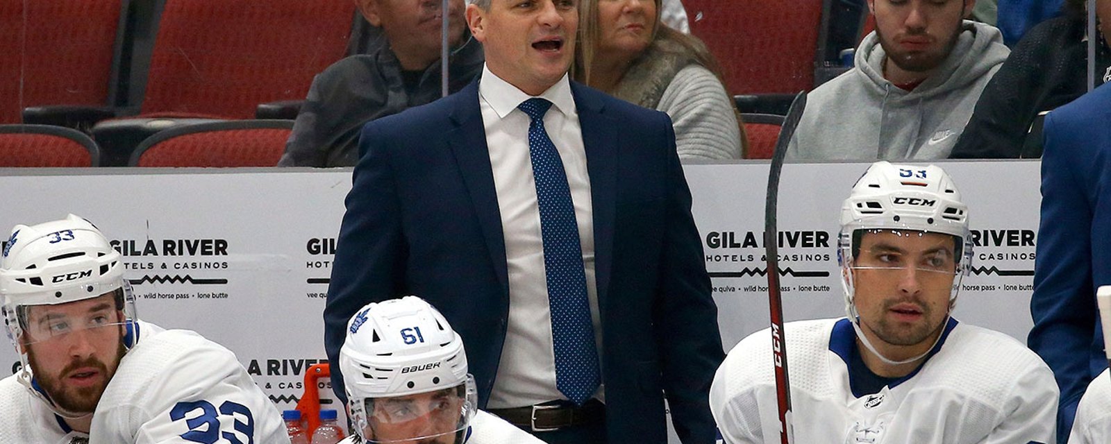 Leafs new coach Keefe changes lineup for emotional reason 