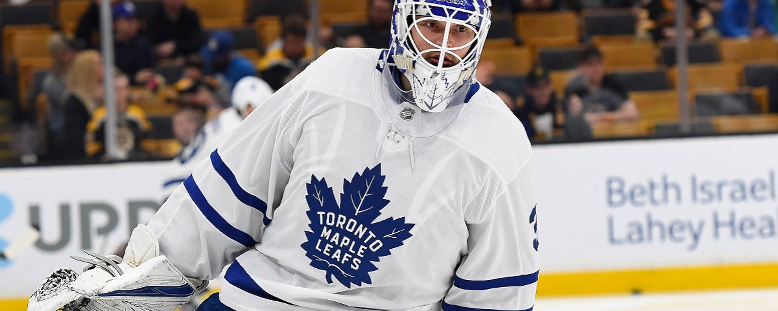Maple Leafs make a change in goal for the first time under Sheldon Keefe.