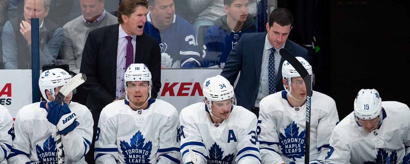 Mike Babcock responds to reports regarding his treatment of Mitch Marner.