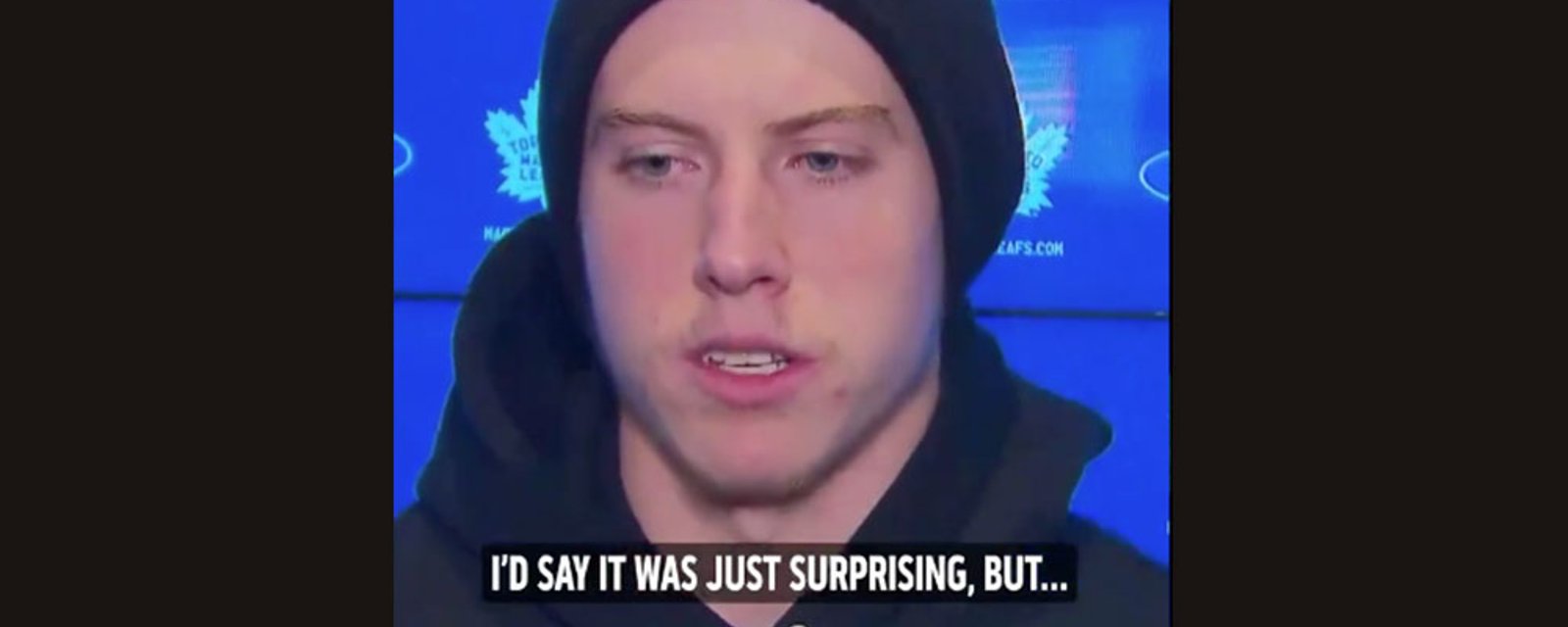 Marner speaks out on reports that Babcock forced him to tears during his rookie season