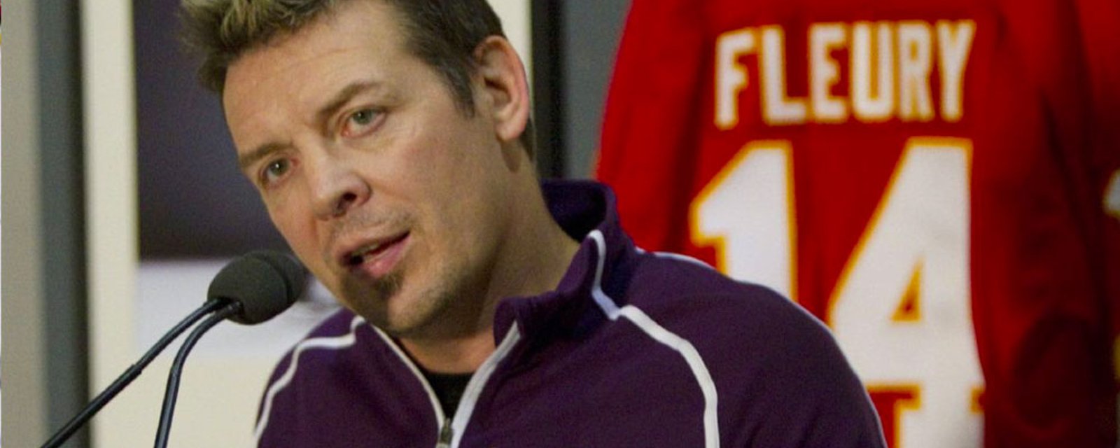 Legendary Flame Theo Fleury happy to see what’s happening in Calgary