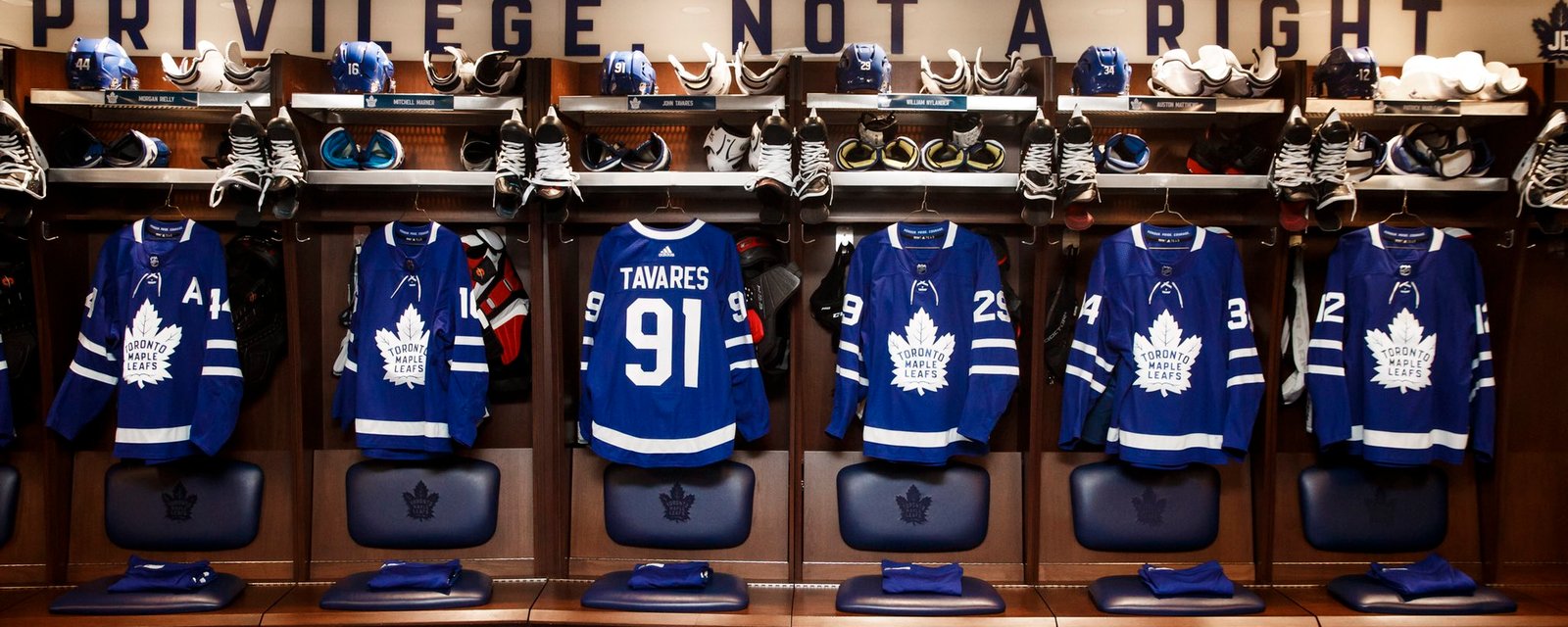 Babcock era slogan removed from Leafs’ dressing room