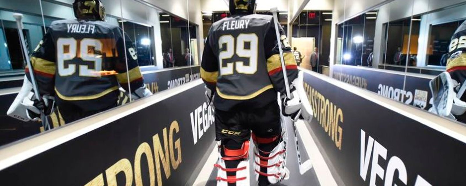 Golden Knights reveal why Fleury has left the team indefinitely