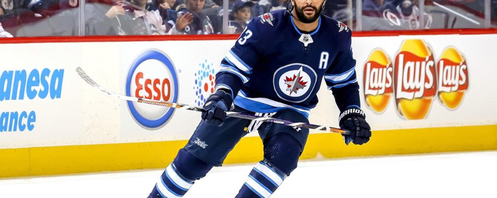 Dustin Byfuglien gets dragged into political fight