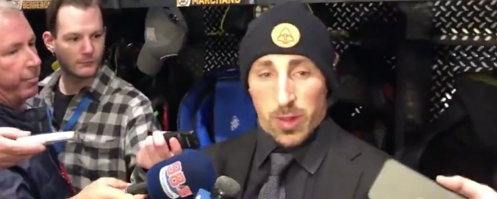Marchand slams concussion spotter in brutal way after game! 