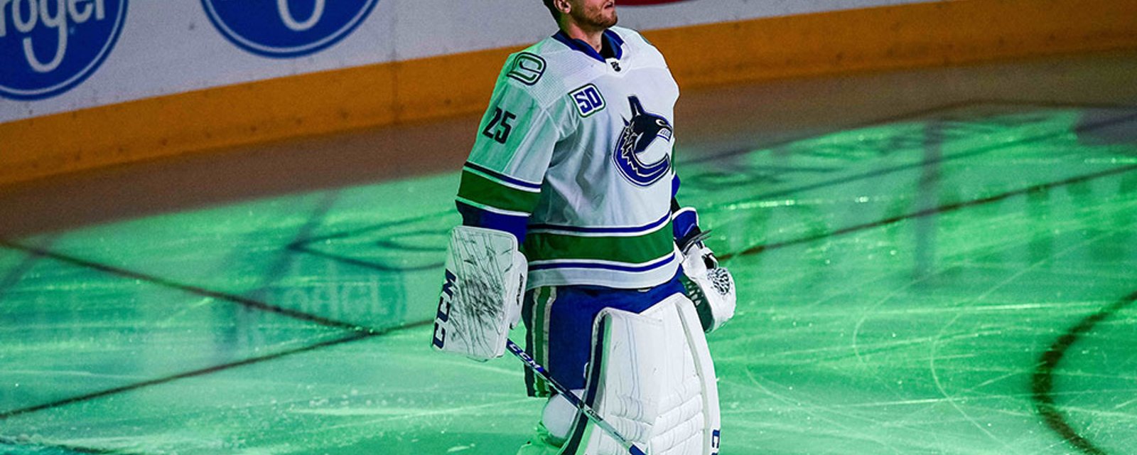 Markstrom granted leave of absence from Canucks