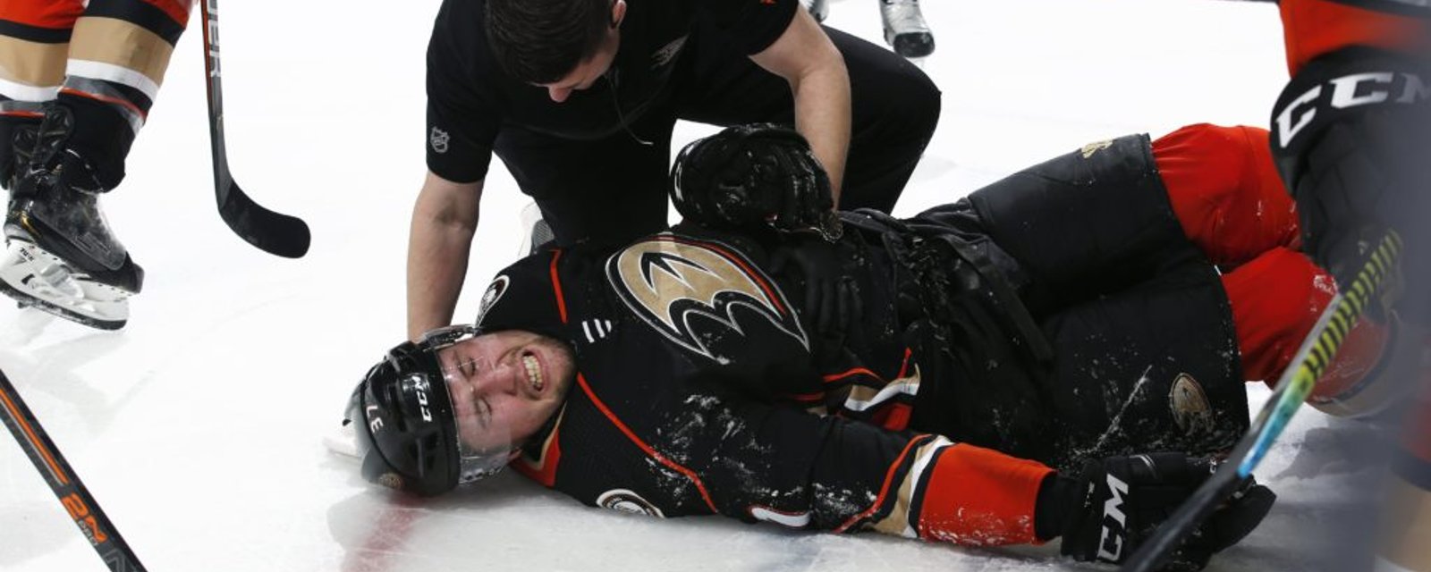 Terrible update on Nick Ritchie after late hit from Radko Gudas.