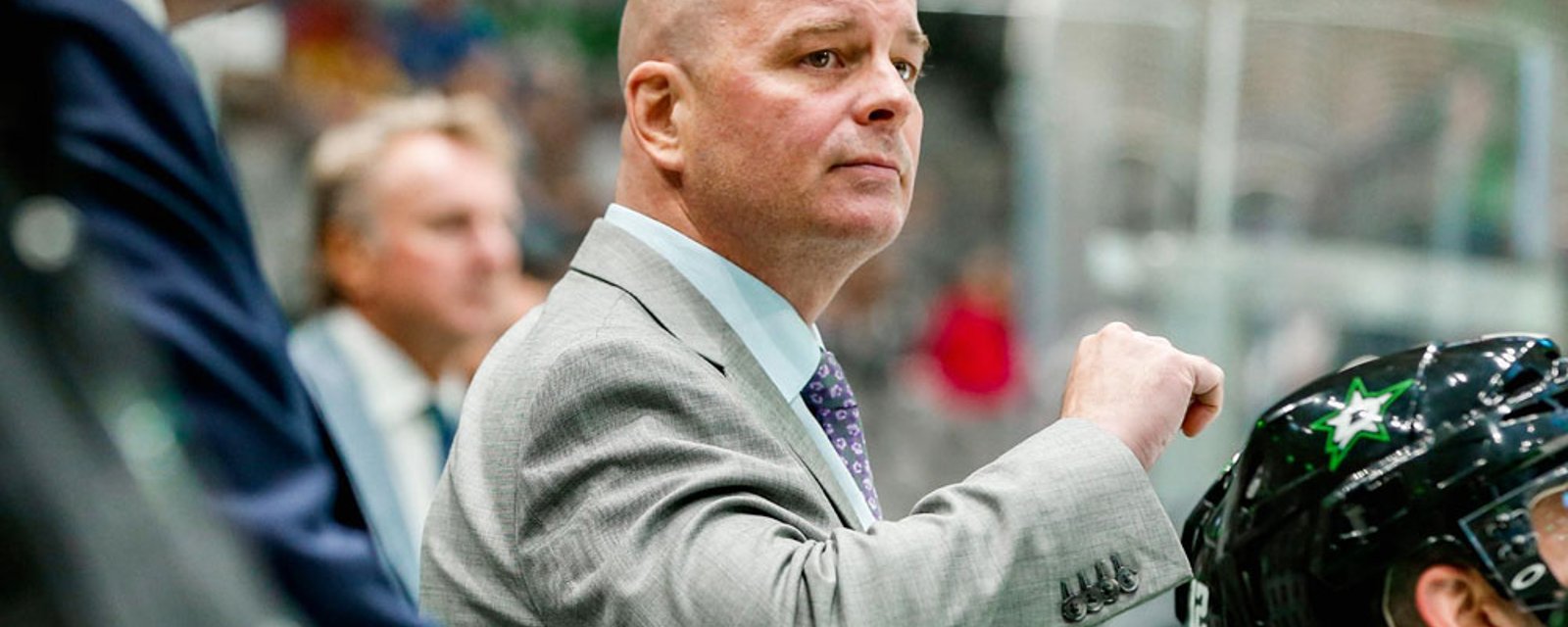 Stars fire coach Jim Montgomery over “unprofessional conduct”
