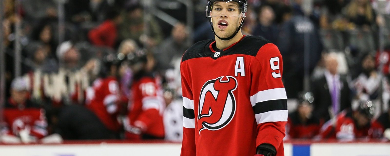 Devils officially update Taylor Hall's status ahead of tonight's game in Arizona.