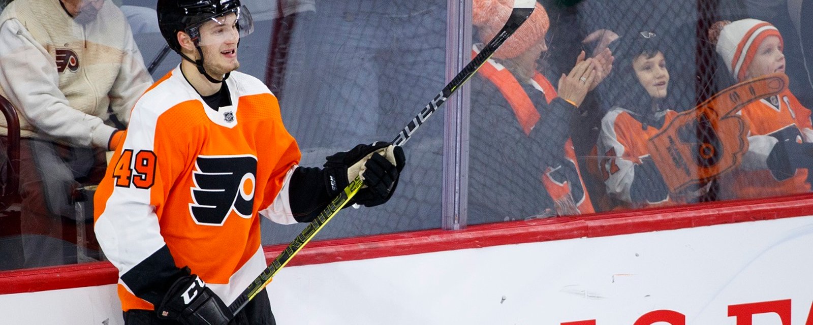 Flyers rookie Joel Farabee facing a suspension from NHL Player Safety.