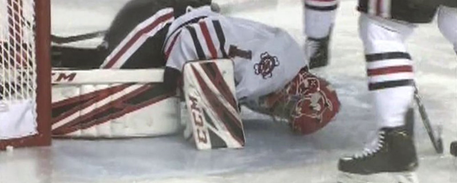 Goalie who nearly bled to death during OHL game has been released from hospital