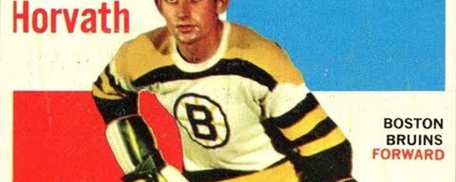 Bruins’ legend Bronco Horvath passes away