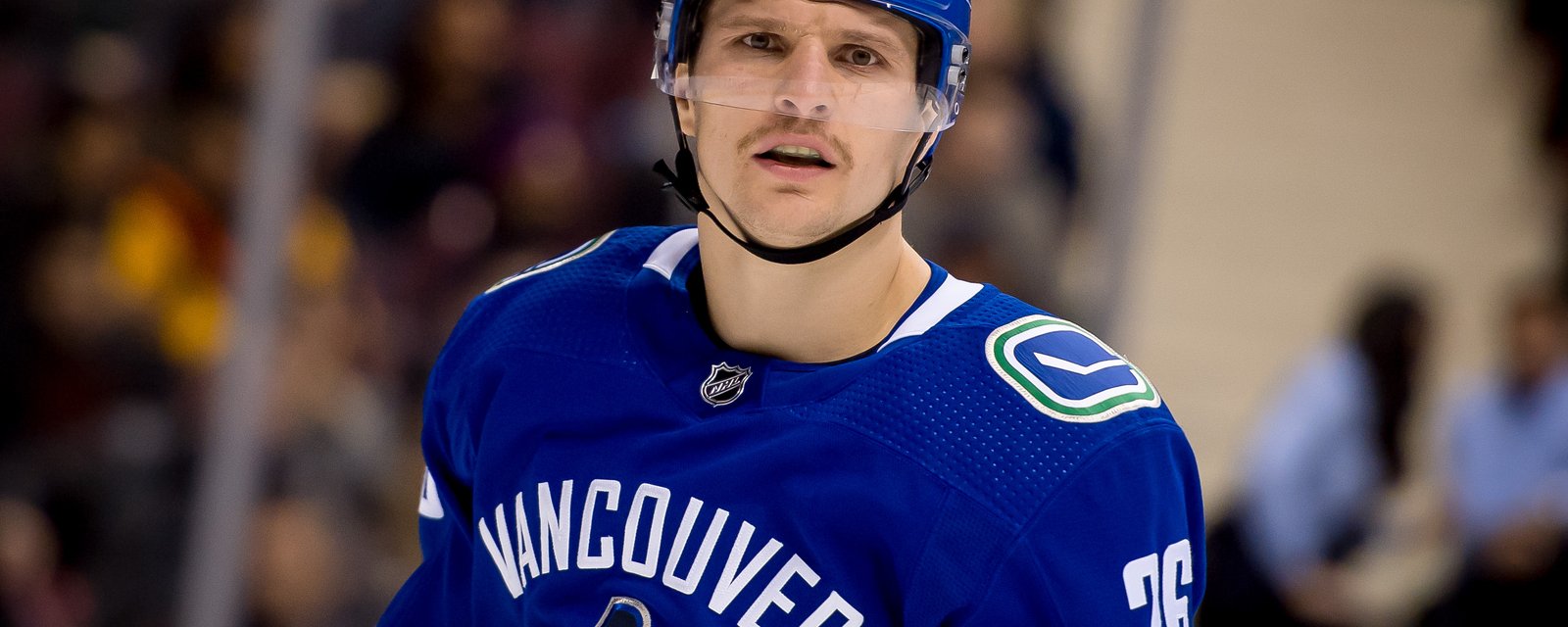Antoine Roussel is sick of seeing a sea of Habs jerseys in Vancouver!