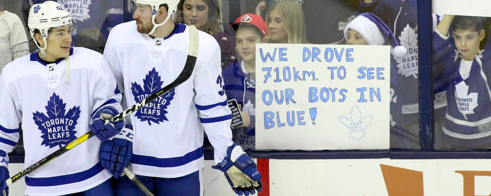 Report: Maple Leafs make just one change to their lineup.