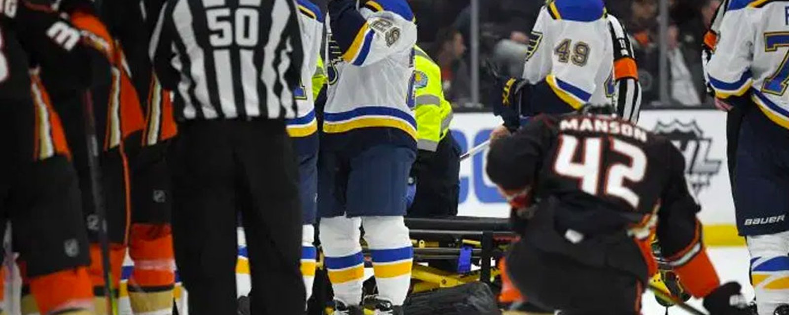 NHL makes stunning statement on game in which Bouwmeester collapsed 