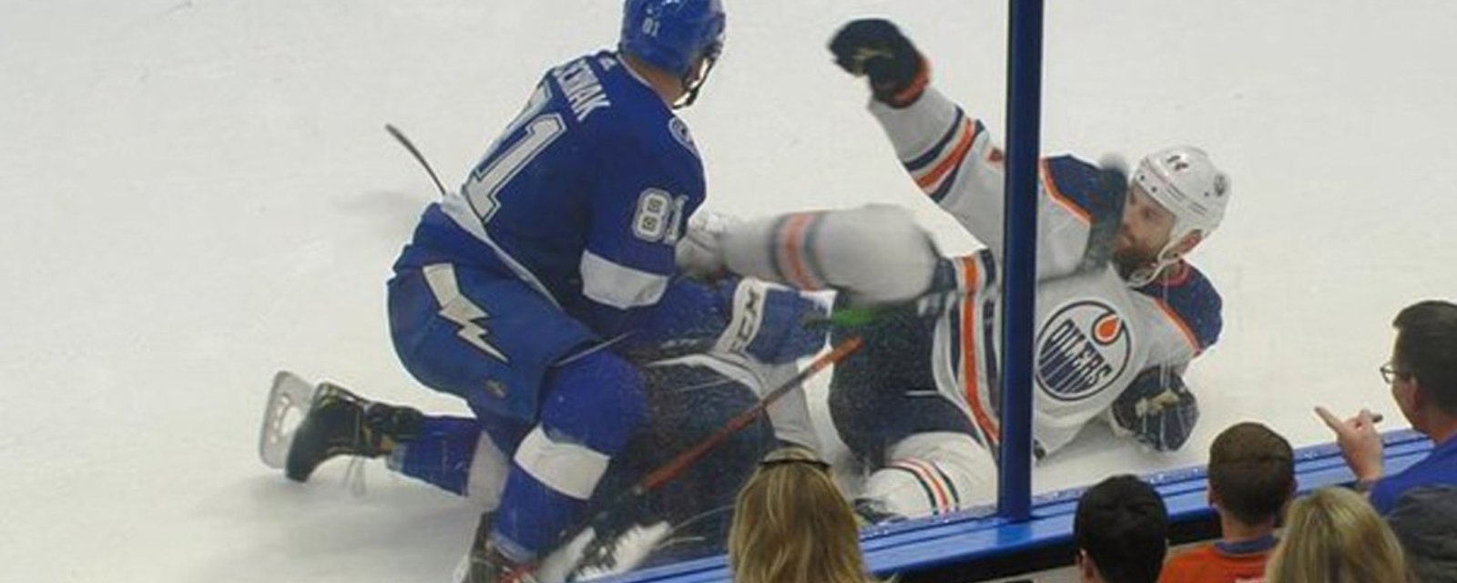 Kassian gets huge suspension for kicking Cernak right in the chest! 