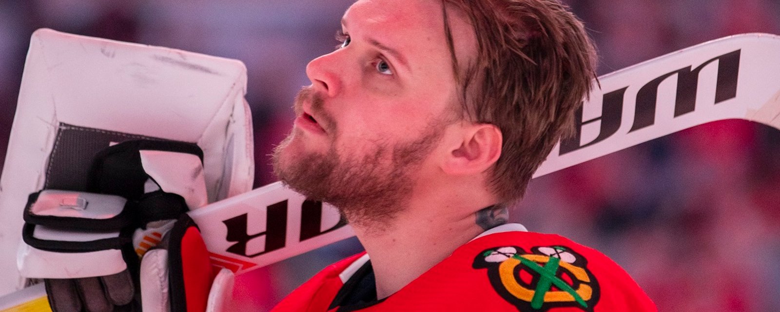 Rumor: Robin Lehner frustrated by contract negotiations with the Blackhawks.