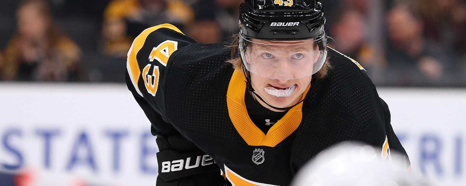 Bruins have traded Danton Heinen in a 1 for 1 deal.