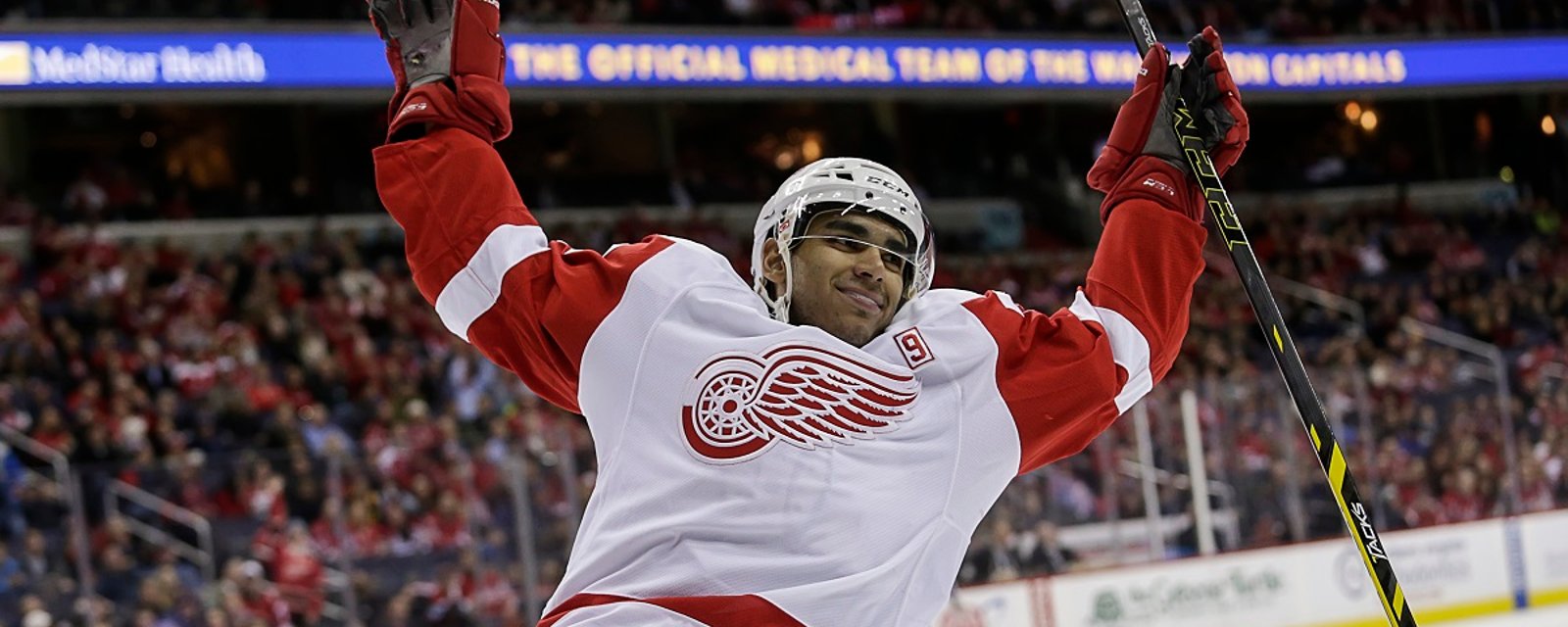 The Detroit Red Wings have traded Andreas Athanasiou!