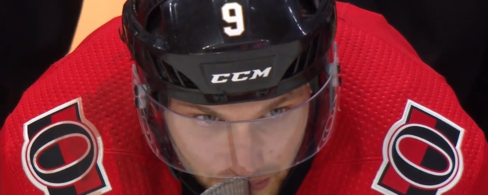 Bobby Ryan tears up on the bench as Sens fans chant his name