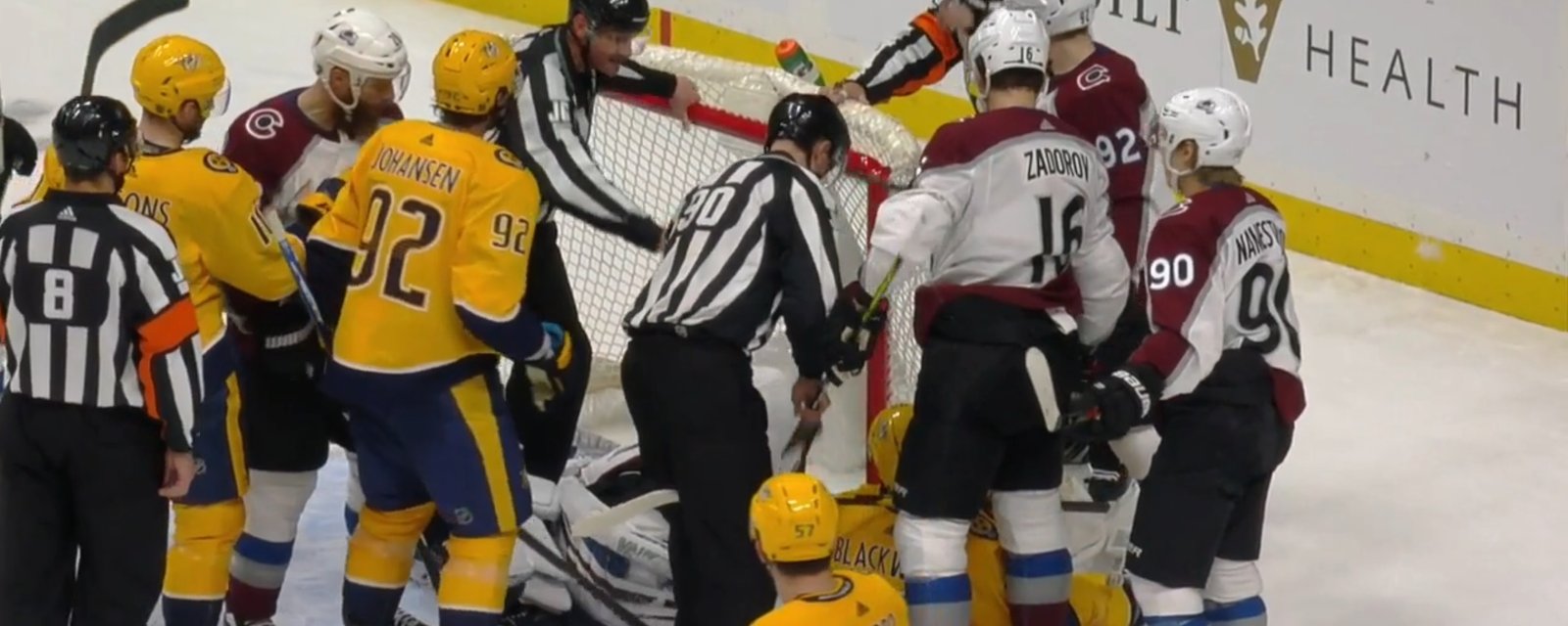 Predators fuming after brutal call from NHL officials on Saturday night.