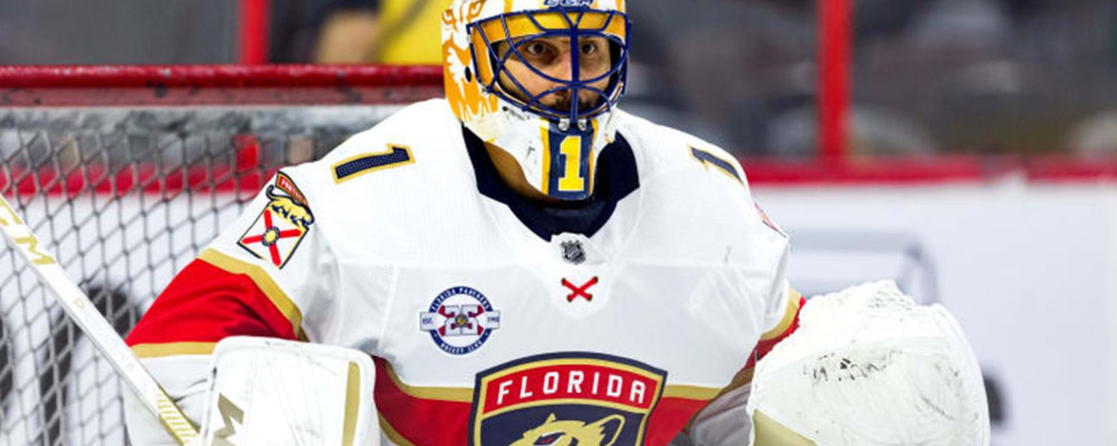 Luongo makes history as first Panther to have his jersey number retired