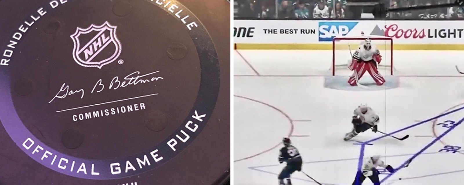 NHL introduces new pucks for Stanley Cup Playoffs