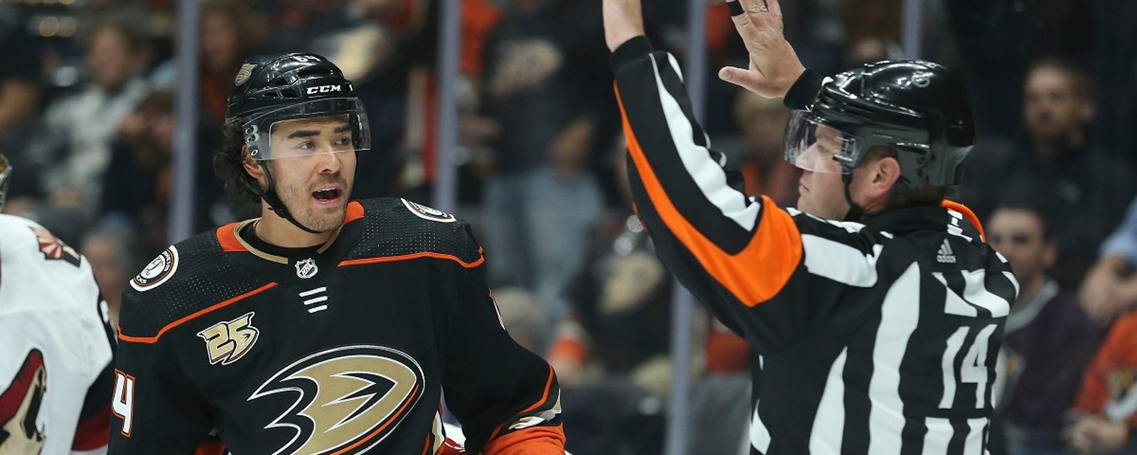 NHL fans hammer the Ducks after they waive Kiefer Sherwood.