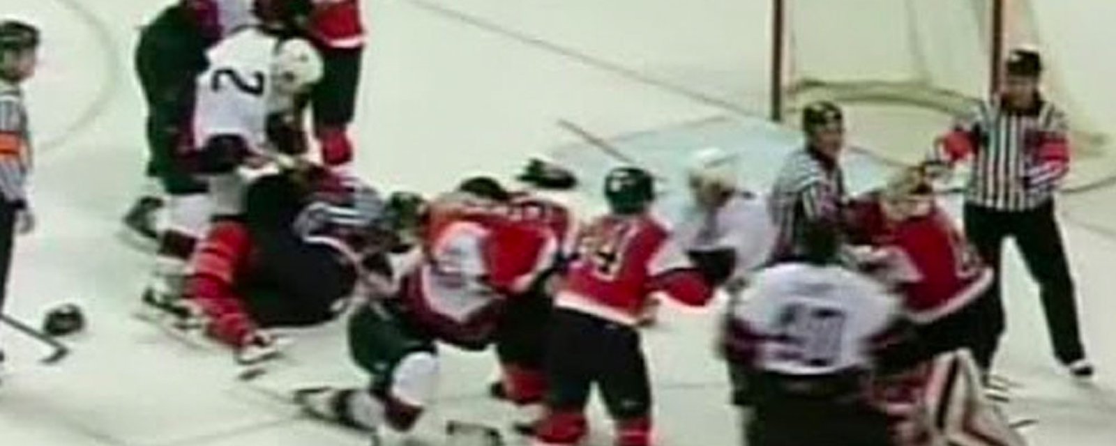 Throwback: Bench clearing brawl between Flyers and Sens ends in record breaking PIM!