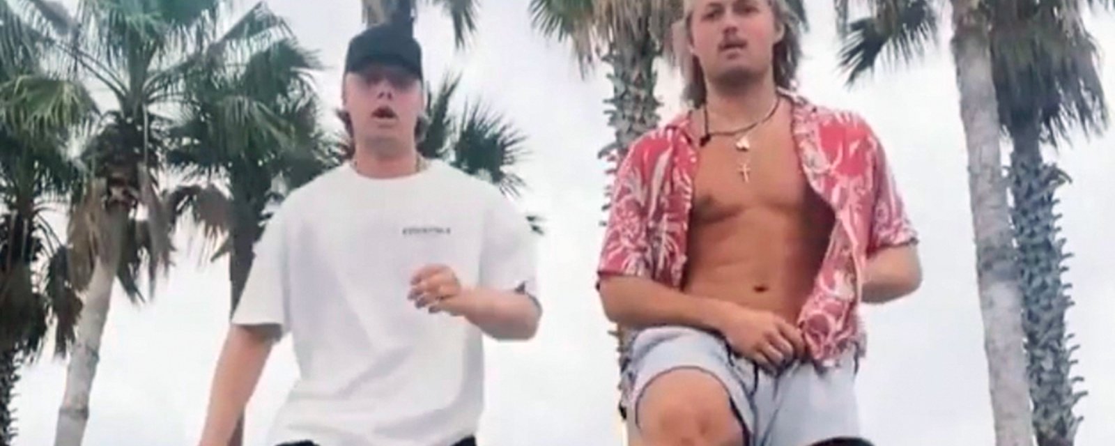Nylander brothers show off dance moves in embarrassing Tik-Tok video