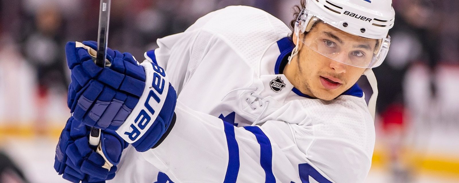 Trevor Moore out once again, Leafs forced to make emergency call up.