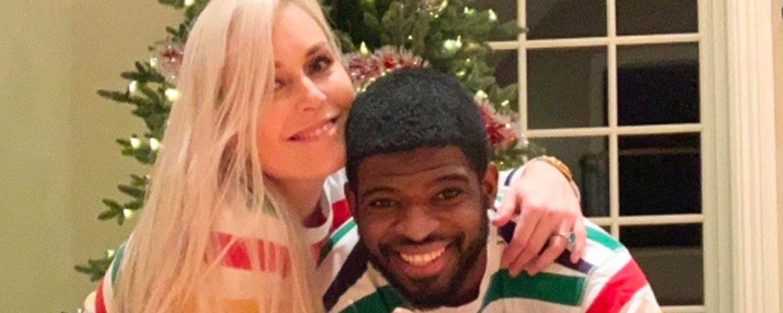Lindsey Vonn stuns P.K. Subban on Christmas day with non traditional present 