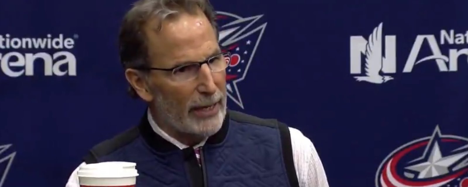 A furious John Tortorella goes off on NHL officiating in post game press conference. 