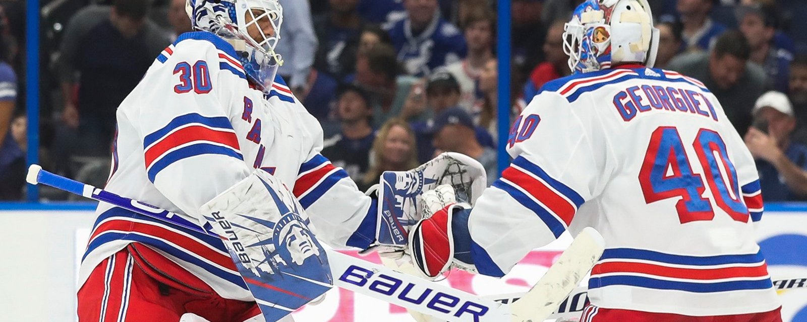 Rumor: Rangers call up may have been a precursor to a goalie trade.
