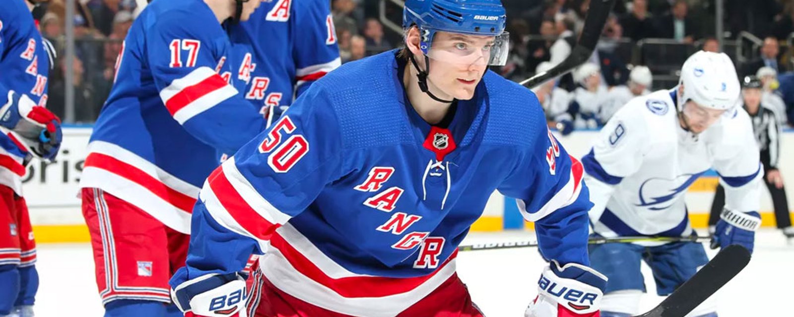 Suspended Rangers prospect Lias Andersson opens up about his reasons for leaving team