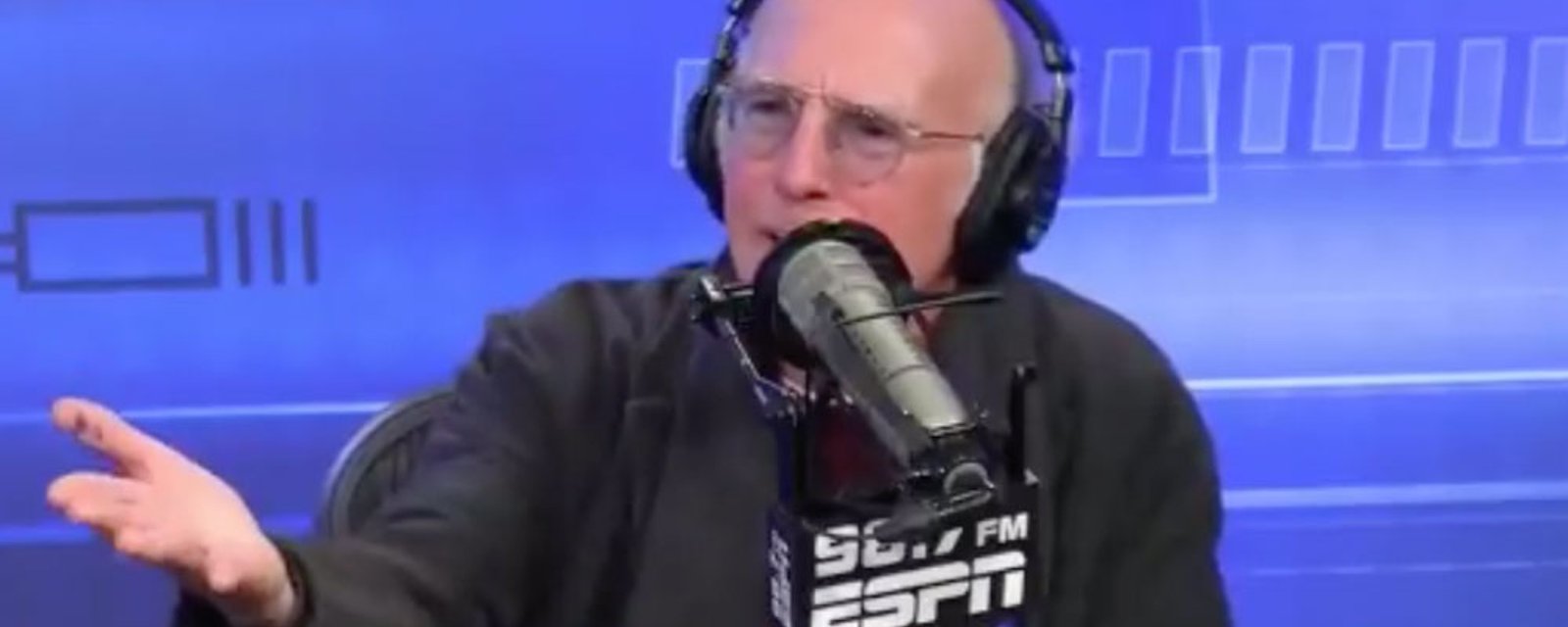 Larry David rips Rangers coach David Quinn like only he can