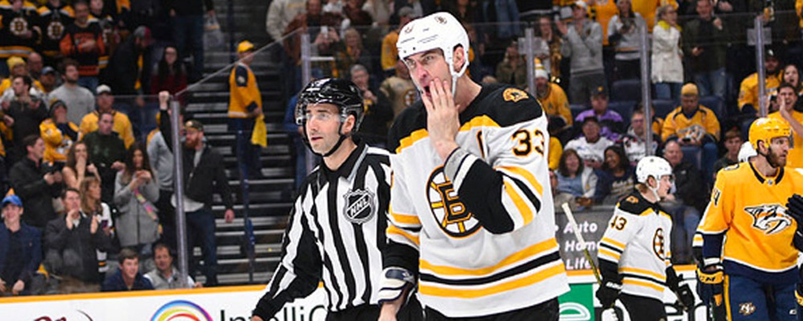 Zdeno Chara hopes to get back in the lineup right away